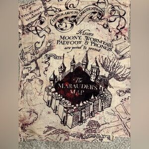 Marauder's Map Graphic scarf